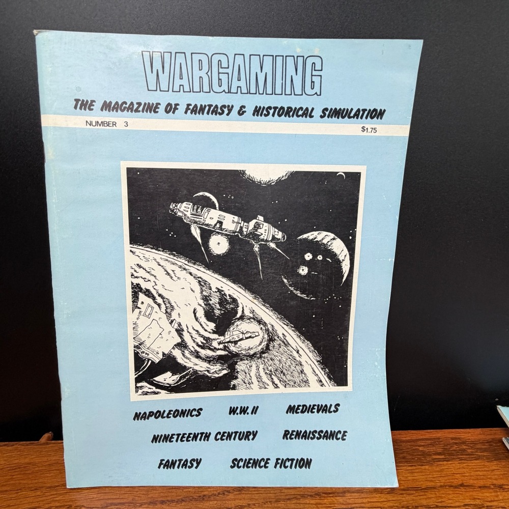 FGU Wargaming Magazine No 3 1978 Dave Arneson D&D Index Historical RPG Vintage